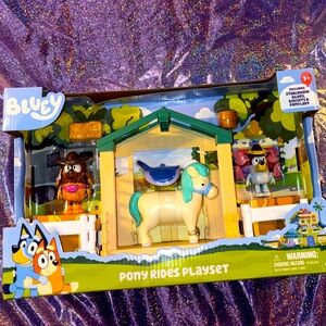 Bluey Pony Rides Playset